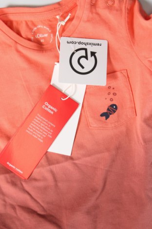 Dětské tričko  S.Oliver, Velikost 9-12m/ 74-80 cm, Barva Oranžová, Cena  478,00 Kč
