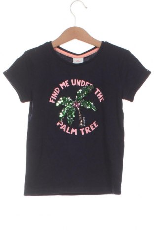 Παιδικό μπλουζάκι S.Oliver, Μέγεθος 3-4y/ 104-110 εκ., Χρώμα Μπλέ, Τιμή 8,51 €