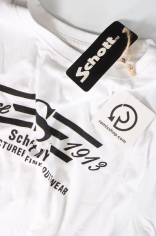 Kinder T-Shirt Schott, Größe 15-18y/ 170-176 cm, Farbe Weiß, Preis € 17,81