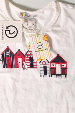 Dziecięcy T-shirt Steiff, Rozmiar 6-7y/ 122-128 cm, Kolor Biały, Cena 135,94 zł