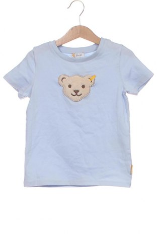 Детска тениска Steiff, Размер 3-4y/ 104-110 см, Цвят Син, Цена 51,00 лв.