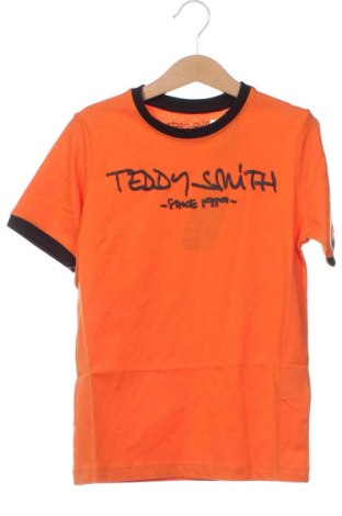 Dziecięcy T-shirt Teddy Smith, Rozmiar 7-8y/ 128-134 cm, Kolor Pomarańczowy, Cena 48,38 zł