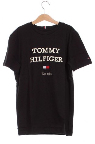 Παιδικό μπλουζάκι Tommy Hilfiger, Μέγεθος 12-13y/ 158-164 εκ., Χρώμα Μαύρο, Τιμή 32,00 €