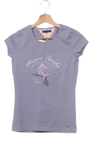 Παιδικό μπλουζάκι Tommy Hilfiger, Μέγεθος 7-8y/ 128-134 εκ., Χρώμα Βιολετί, Τιμή 15,35 €