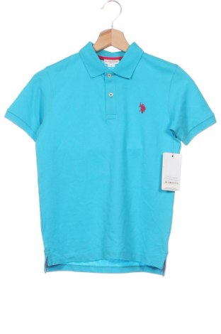 Kinder T-Shirt U.S. Polo Assn., Größe 9-10y/ 140-146 cm, Farbe Blau, Preis 22,35 €