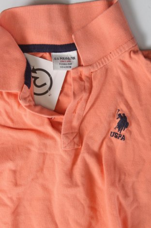 Kinder T-Shirt U.S. Polo Assn., Größe 6-7y/ 122-128 cm, Farbe Orange, Preis 11,25 €