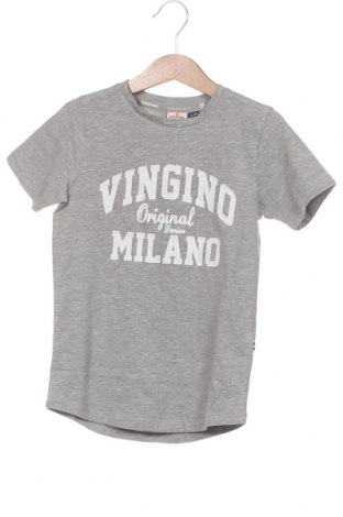 Παιδικό μπλουζάκι Vingino, Μέγεθος 3-4y/ 104-110 εκ., Χρώμα Γκρί, Τιμή 8,51 €