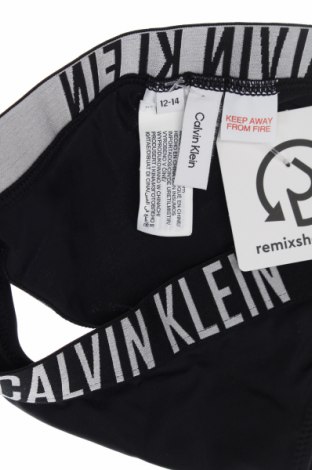 Kinderbadeanzug Calvin Klein, Größe 13-14y/ 164-168 cm, Farbe Schwarz, Preis € 14,94