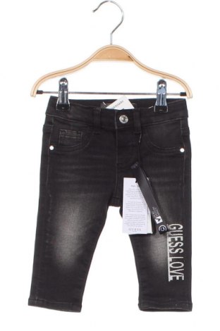 Dziecięce jeansy Guess, Rozmiar 3-6m/ 62-68 cm, Kolor Szary, Cena 132,42 zł