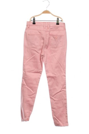 Dziecięce jeansy Guess, Rozmiar 7-8y/ 128-134 cm, Kolor Różowy, Cena 155,45 zł