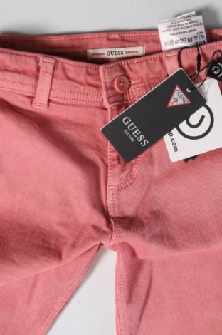 Dziecięce jeansy Guess, Rozmiar 18-24m/ 86-98 cm, Kolor Różowy, Cena 270,60 zł