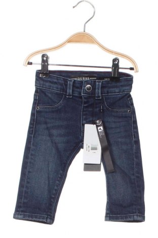 Dziecięce jeansy Guess, Rozmiar 3-6m/ 62-68 cm, Kolor Niebieski, Cena 132,42 zł