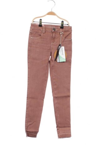 Dziecięce jeansy Guess, Rozmiar 7-8y/ 128-134 cm, Kolor Popielaty róż, Cena 132,42 zł
