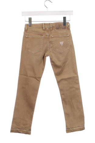 Dziecięce jeansy Guess, Rozmiar 7-8y/ 128-134 cm, Kolor Beżowy, Cena 155,45 zł