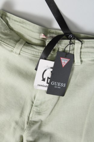 Dziecięce jeansy Guess, Rozmiar 7-8y/ 128-134 cm, Kolor Zielony, Cena 155,45 zł