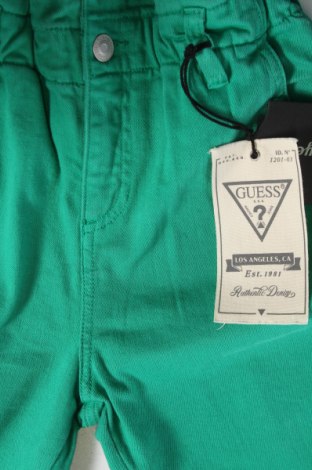 Dziecięce jeansy Guess, Rozmiar 7-8y/ 128-134 cm, Kolor Zielony, Cena 164,09 zł