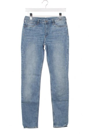 Dětské džíny  H&M, Velikost 14-15y/ 168-170 cm, Barva Modrá, Cena  119,00 Kč