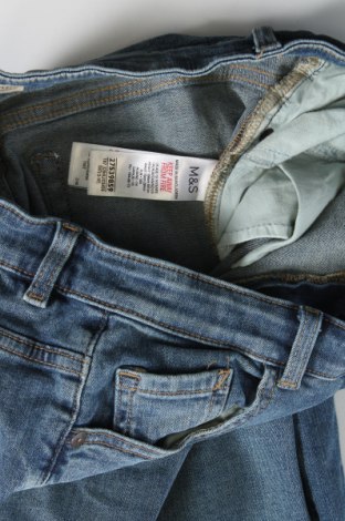 Dziecięce jeansy Marks & Spencer, Rozmiar 13-14y/ 164-168 cm, Kolor Niebieski, Cena 14,97 zł