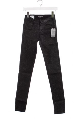 Детски дънки Pepe Jeans, Размер 13-14y/ 164-168 см, Цвят Черен, Цена 18,36 лв.