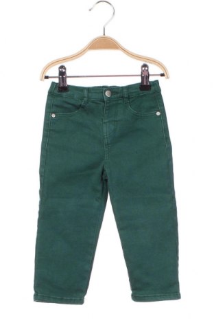 Детски дънки Zara, Размер 18-24m/ 86-98 см, Цвят Зелен, Цена 18,00 лв.