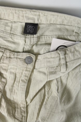 Pantaloni de catifea reiată, pentru copii Groggy, Mărime 14-15y/ 168-170 cm, Culoare Verde, Preț 10,36 Lei