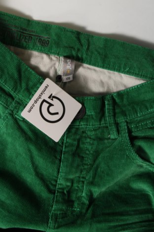 Παιδικό κοτλέ παντελόνι Jbc, Μέγεθος 14-15y/ 168-170 εκ., Χρώμα Πράσινο, Τιμή 5,20 €