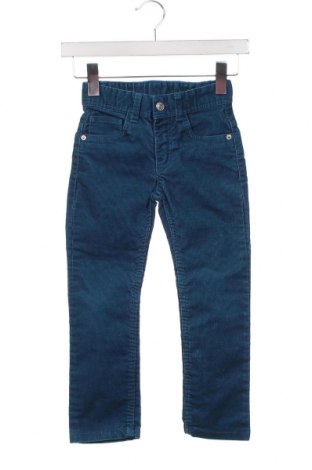Pantaloni de catifea reiată, pentru copii United Colors Of Benetton, Mărime 6-7y/ 122-128 cm, Culoare Albastru, Preț 76,53 Lei