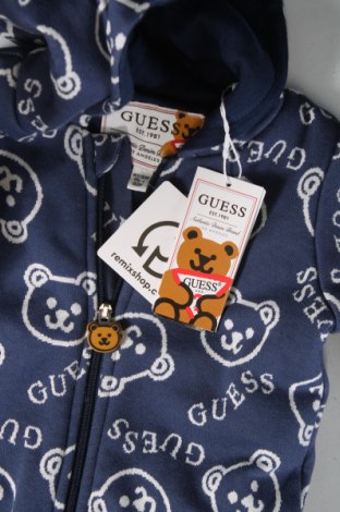 Детски гащеризон Guess, Размер 2-3m/ 56-62 см, Цвят Син, Цена 107,10 лв.