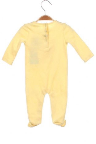 Детски гащеризон Guess, Размер 2-3m/ 56-62 см, Цвят Жълт, Цена 64,26 лв.