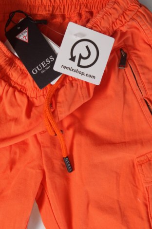 Детски къс панталон Guess, Размер 8-9y/ 134-140 см, Цвят Оранжев, Цена 63,00 лв.