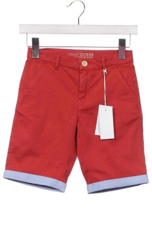 Детски къс панталон Guess, Размер 8-9y/ 134-140 см, Цвят Червен, Цена 63,00 лв.