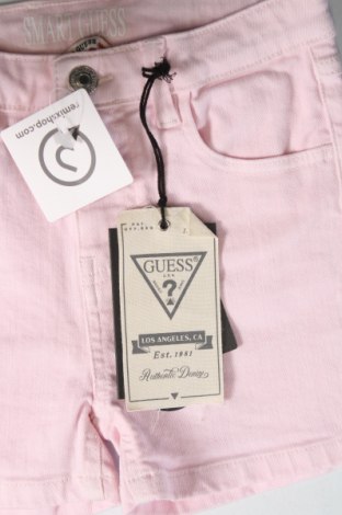 Παιδικό κοντό παντελόνι Guess, Μέγεθος 7-8y/ 128-134 εκ., Χρώμα Ρόζ , Τιμή 32,47 €