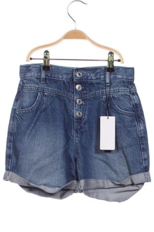 Pantaloni scurți pentru copii Guess, Mărime 7-8y/ 128-134 cm, Culoare Albastru, Preț 89,53 Lei