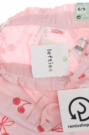 Детски къс панталон LFT, Размер 6-9m/ 68-74 см, Цвят Розов, Цена 11,00 лв.