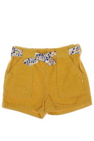 Детски къс панталон Obaibi, Размер 9-12m/ 74-80 см, Цвят Жълт, Цена 10,12 лв.