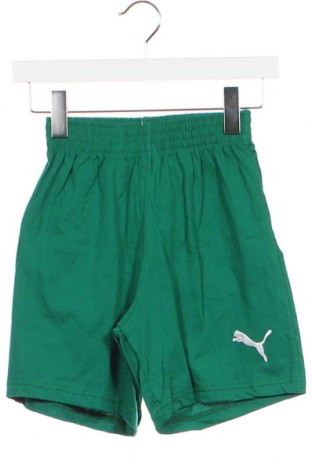 Παιδικό κοντό παντελόνι PUMA, Μέγεθος 10-11y/ 146-152 εκ., Χρώμα Πράσινο, Τιμή 16,68 €