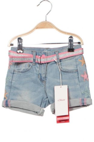 Pantaloni scurți pentru copii S.Oliver, Mărime 2-3y/ 98-104 cm, Culoare Albastru, Preț 73,82 Lei