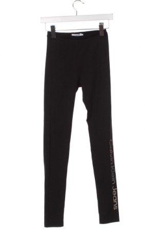Colanți pentru copii Calvin Klein Jeans, Mărime 13-14y/ 164-168 cm, Culoare Negru, Preț 82,10 Lei
