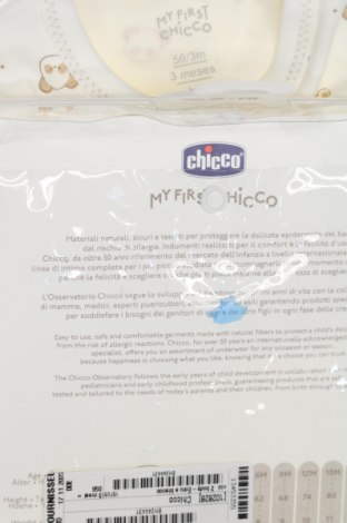 Detský komplet  Chicco, Veľkosť 2-3m/ 56-62 cm, Farba Biela, Cena  9,28 €