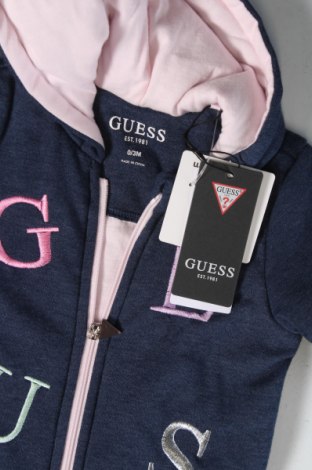 Παιδική χειμωνιάτικη σαλοπέτα Guess, Μέγεθος 2-3m/ 56-62 εκ., Χρώμα Μπλέ, Τιμή 46,16 €