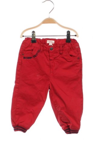Детски панталон Du Pareil Au Meme, Размер 12-18m/ 80-86 см, Цвят Червен, Цена 11,55 лв.