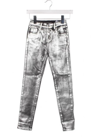 Детски панталон Guess, Размер 7-8y/ 128-134 см, Цвят Сребрист, Цена 55,80 лв.