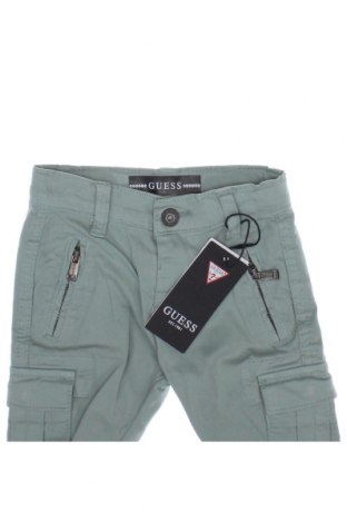 Dziecięce spodnie Guess, Rozmiar 3-6m/ 62-68 cm, Kolor Zielony, Cena 133,86 zł