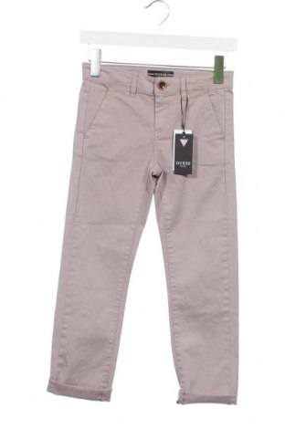 Детски панталон Guess, Размер 7-8y/ 128-134 см, Цвят Сив, Цена 53,01 лв.