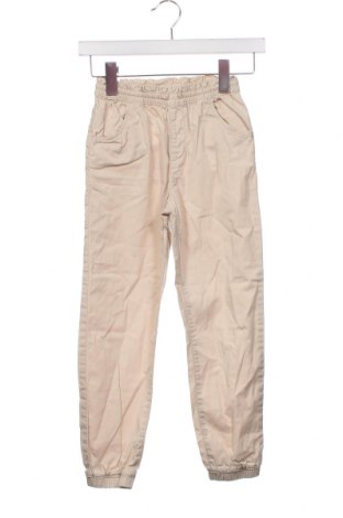 Детски панталон H&M, Размер 7-8y/ 128-134 см, Цвят Бежов, Цена 10,48 лв.