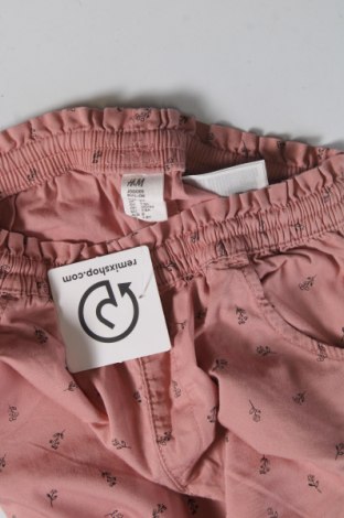 Kinderhose H&M, Größe 7-8y/ 128-134 cm, Farbe Rosa, Preis 8,93 €