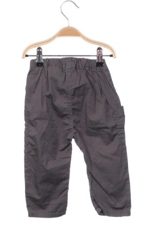 Детски панталон H&M, Размер 9-12m/ 74-80 см, Цвят Сив, Цена 17,32 лв.