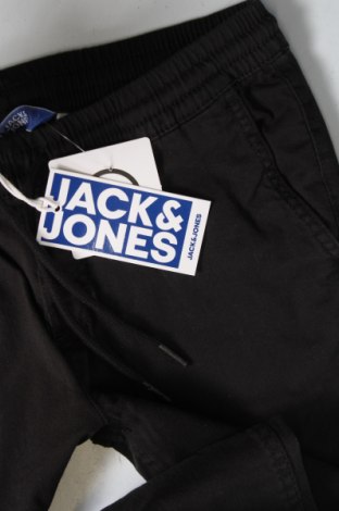 Детски панталон Jack & Jones, Размер 10-11y/ 146-152 см, Цвят Черен, Цена 17,68 лв.