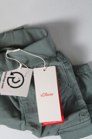 Παιδικό παντελόνι S.Oliver, Μέγεθος 3-6m/ 62-68 εκ., Χρώμα Πράσινο, Τιμή 35,05 €