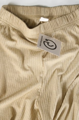 Dziecięce spodnie SHEIN, Rozmiar 7-8y/ 128-134 cm, Kolor Złocisty, Cena 49,44 zł